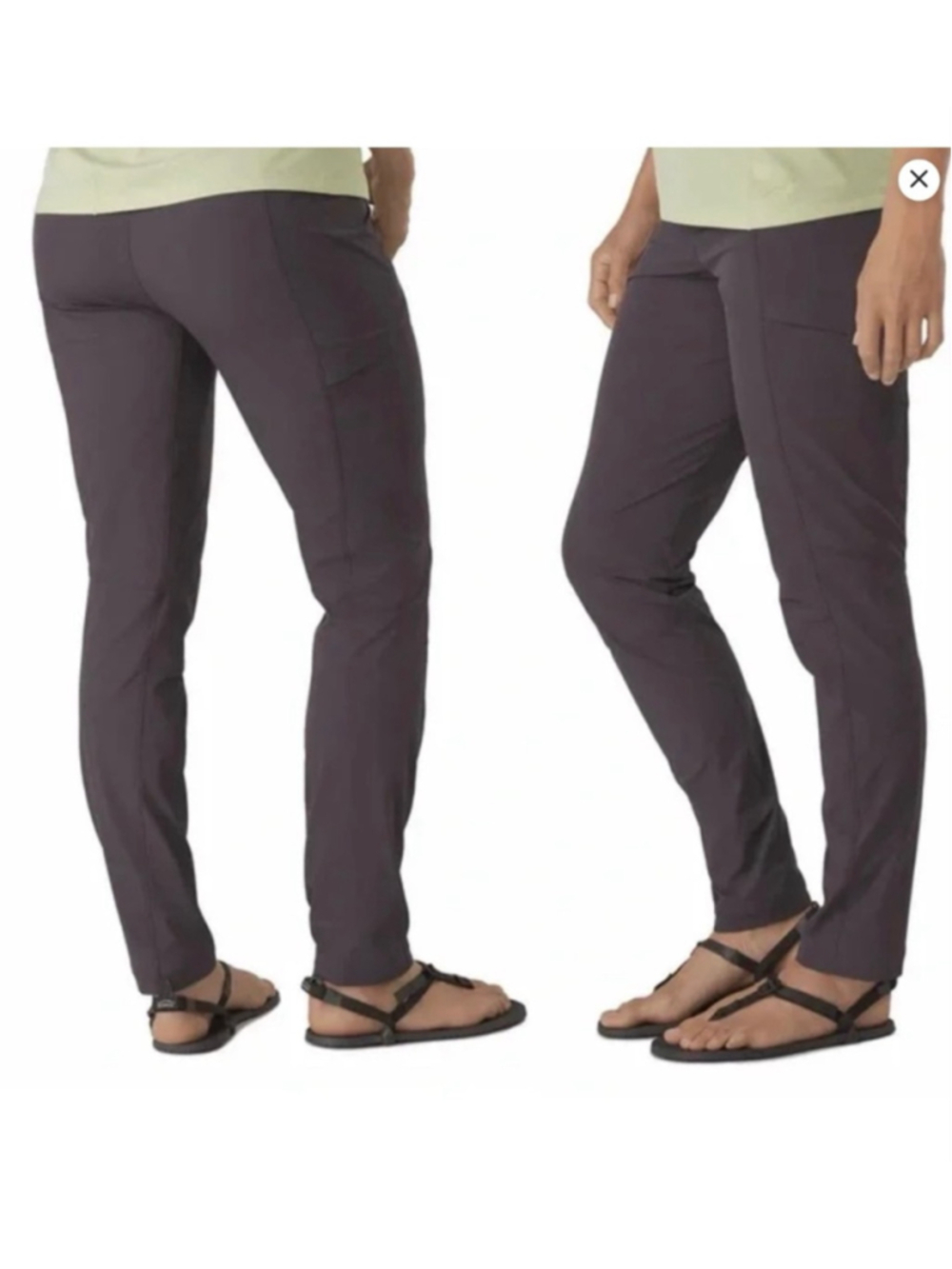 Arc'teryx Sabria Hiking Pant Purple Performance Pant- Size 8